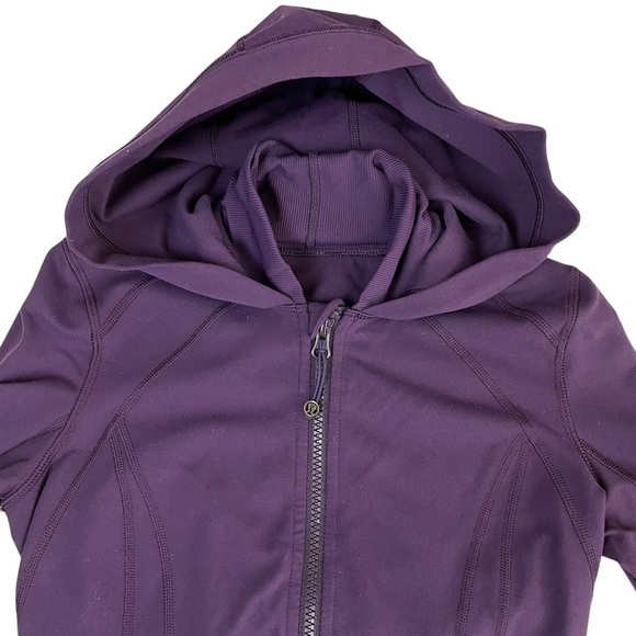 lululemon Daily Practice Jacket Deep Zinfandel Purple Sz 2 - Picture 9 of 16